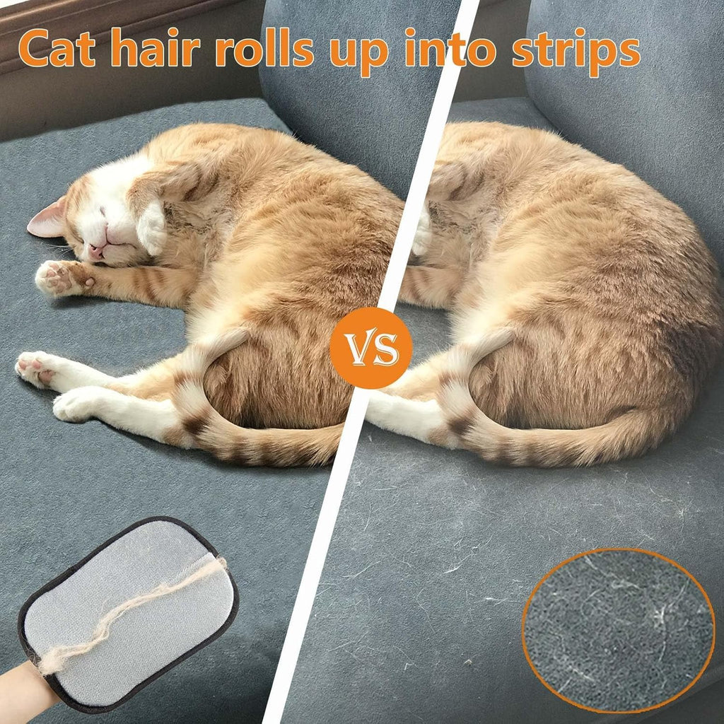 Static Removal Gloves for Pet Hair: Dogs & Cats)