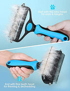 2 Sides Pet Hair Remover Brush Comb