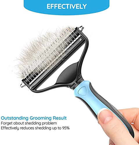 2 Sides Pet Hair Remover Brush Comb