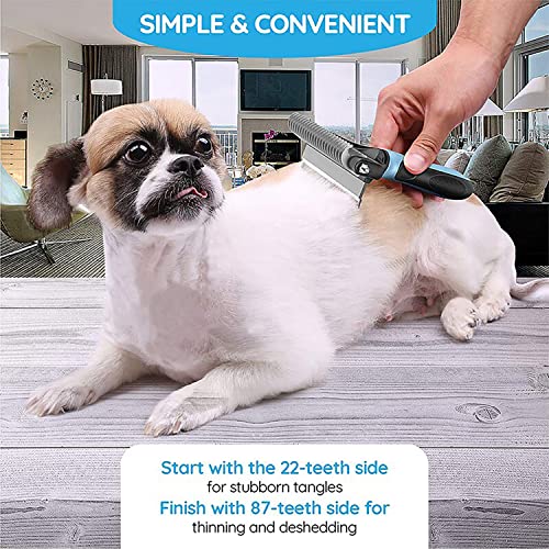 2 Sides Pet Hair Remover Brush Comb