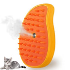 2 in 1 Mango Shape Pet Steam Brush