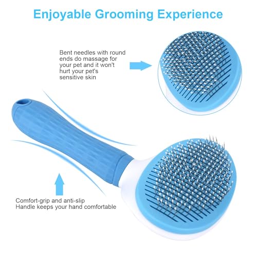 Self clean comb for deseeding brush (Dogs & Cats Hairs)