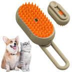 Steam Brush PET MASSAGE BRUSH (Dogs & Cats)