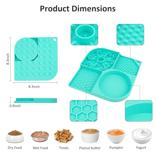 Pet Licking Mat Slow Feeder for Dogs & Cats