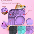 Pet Licking Mat Slow Feeder for Dogs & Cats