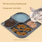 Pet Licking Mat Slow Feeder for Dogs & Cats