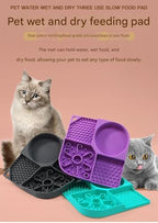 Pet Licking Mat Slow Feeder for Dogs & Cats